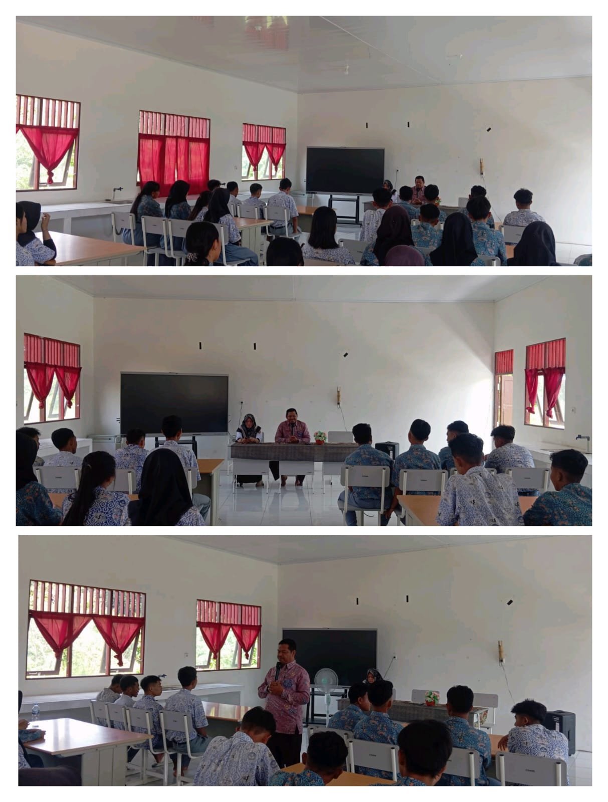 Kunjungan Pengawas Pembina ke SMAN 1 Tasik Payawan